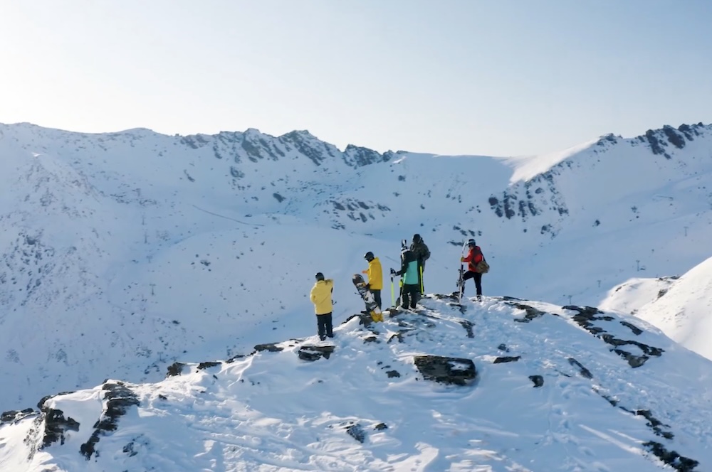 Skiing the Remarkables